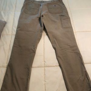 Mens Carhartt 38 x 34 work pants - 2 pair